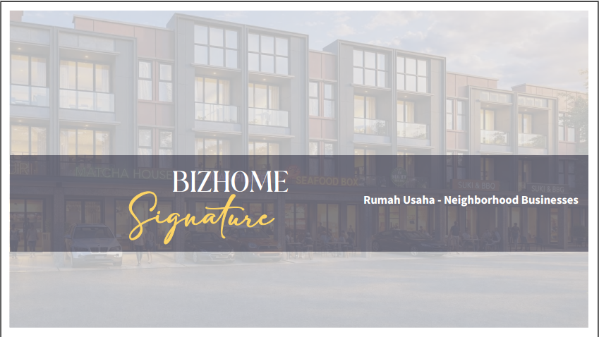 Pasadena 1 PIK 2 Bizhome Signature tampak depan
