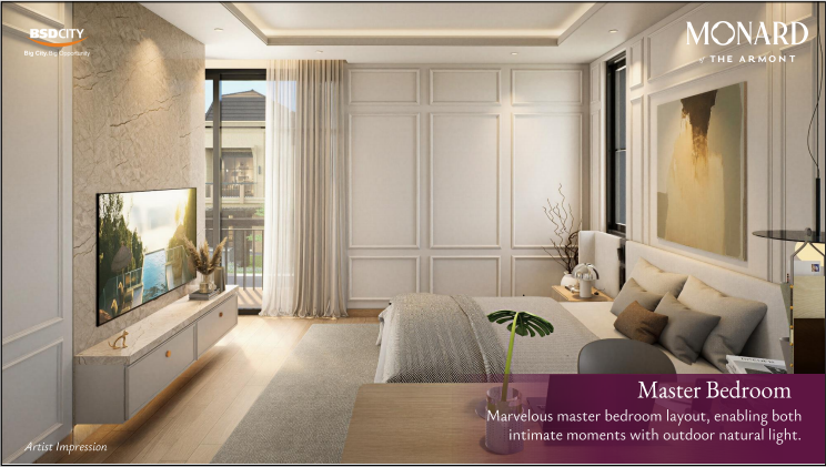 Monard 9 master bedroom