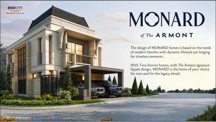 Rumah Monard BSD The Armont