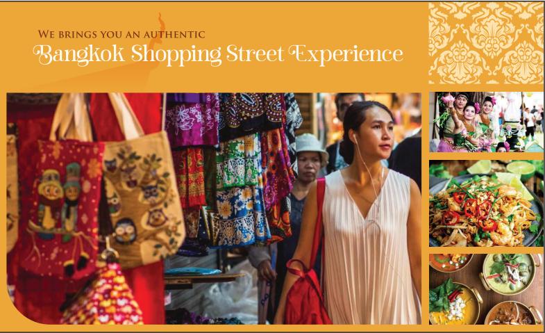Bangkok shopping street experience Little Siam