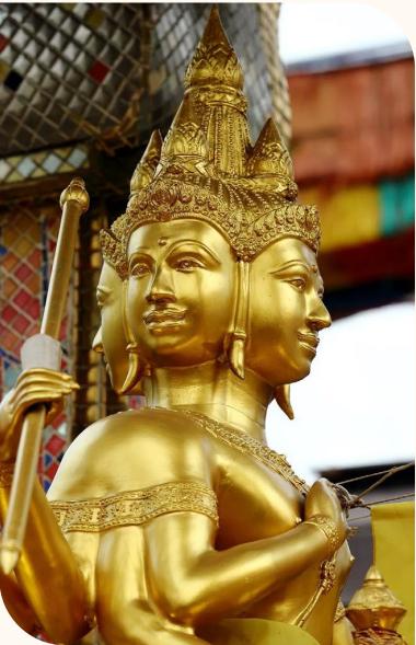 Si Mian Fo Four-Faces Buddha Little Siam PIK 2
