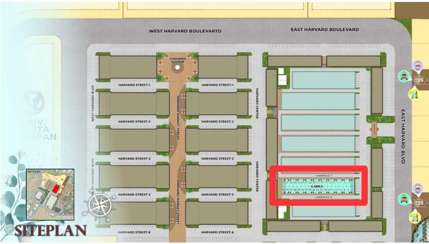 Master plan Cambridge Dorm