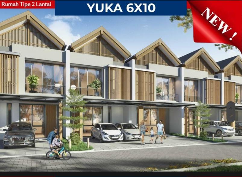 Osaka Residences tipe Yuka 6x10 2 lantai
